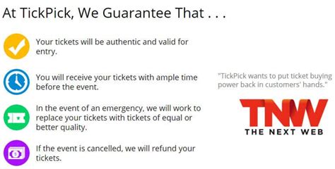 Is tick pick legit - The seatpick.com website and its Booking industry are quite popular. However, as the website is not at a maximum rating yet, we tried scraping some content from it (see below) to see if it's niche-friendly or a dynamic site: Find ticket deals to sport, concert and theatre events with SeatPick. Search and compare the best ticket sites in one place.